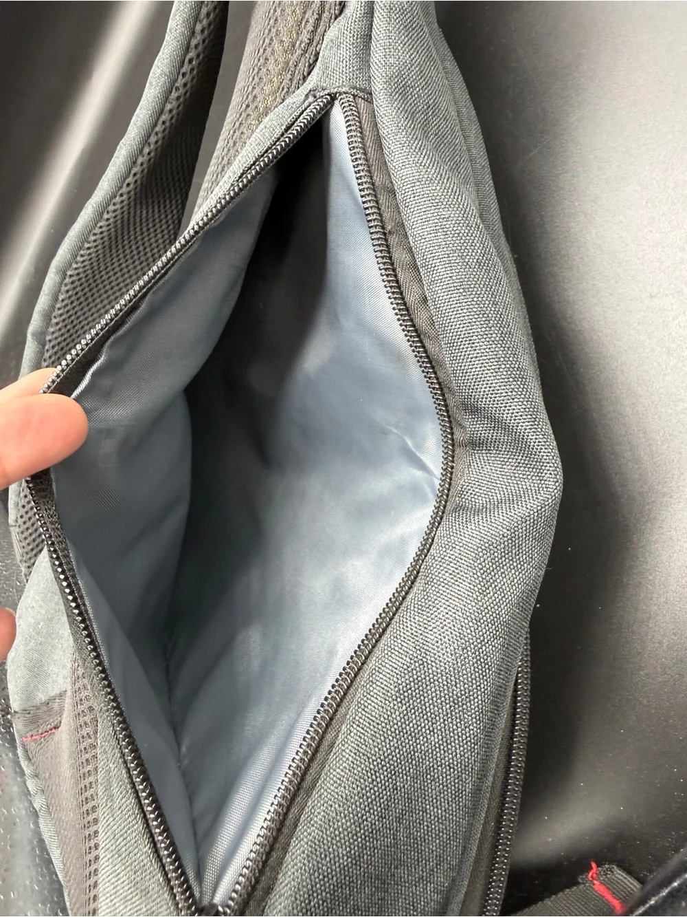 Swiss Tech Dark Gray Crossbody Sling Travel Bag